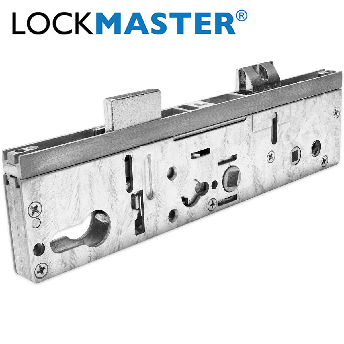 Lockmaster Single Spindle Door Lock Gearbox 45mm Side View