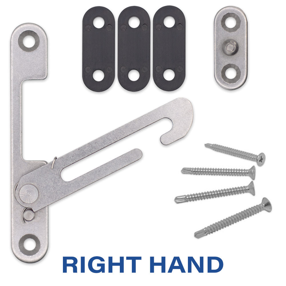 Universal Automatic uPVC Window Restrictor Set