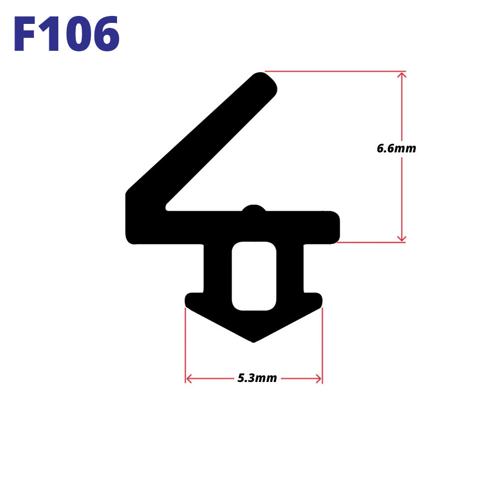Window & Door Bubble Gasket Rubber Seal Draught Excluder