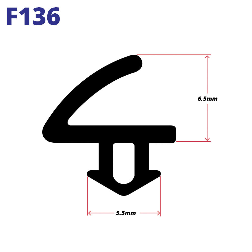 Window & Door Bubble Gasket Rubber Seal Draught Excluder