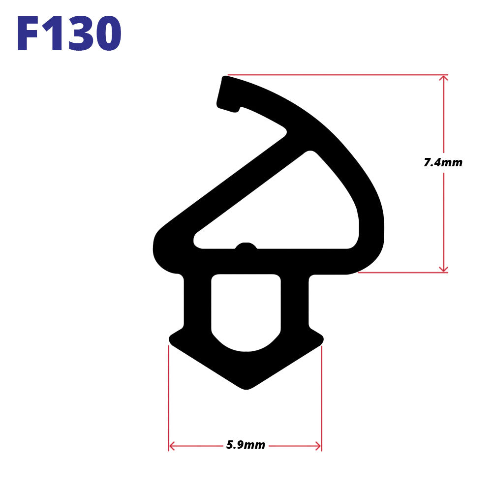 Window & Door Bubble Gasket Rubber Seal Draught Excluder