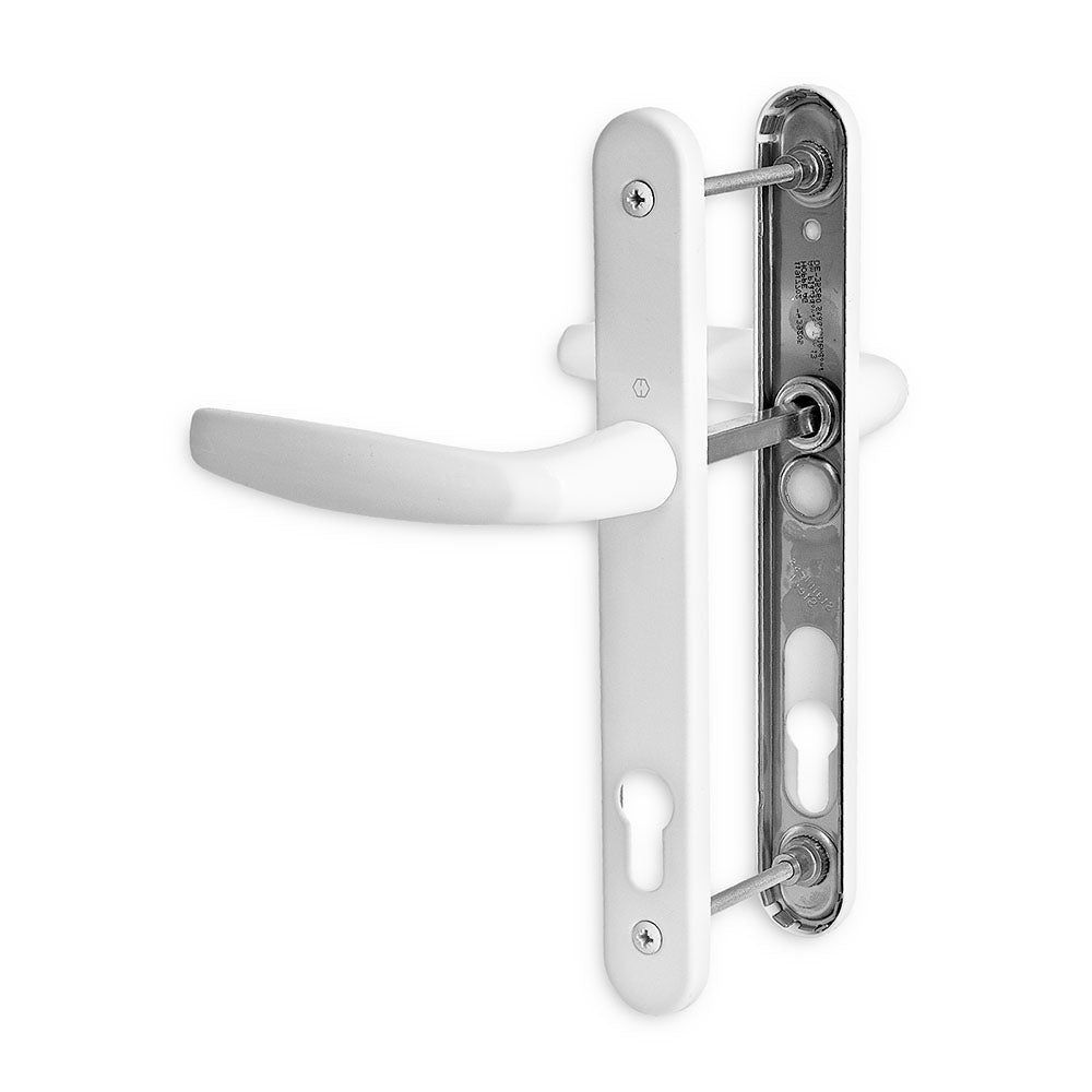 Hoppe Roto Atlanta 92mm PZ uPVC Door Handle 200mm Fixing Centres