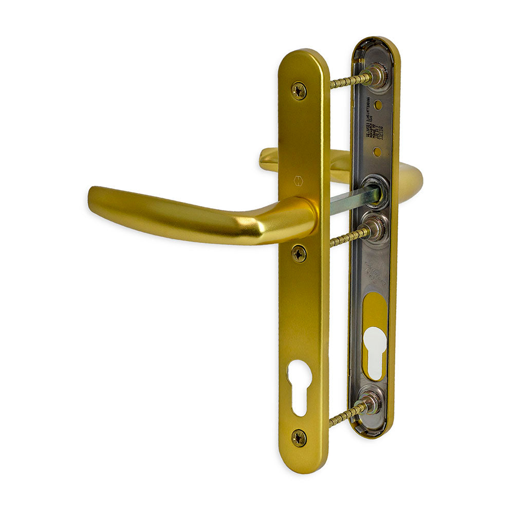 Hoppe Roto Atlanta 92mm PZ uPVC Door Handle 3 Fixing Holes