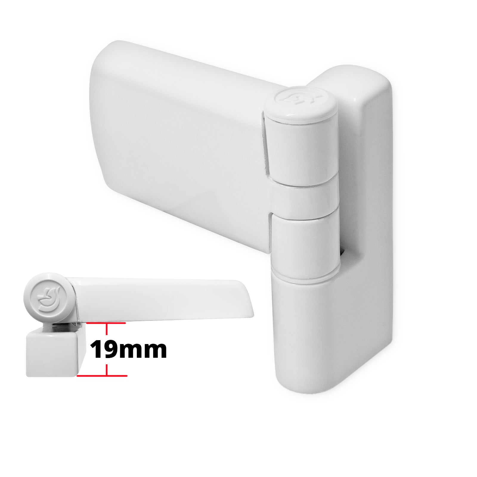 Trojan Patriot Plus uPVC Door Flag Hinge High Security PAS 24