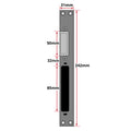 Universal uPVC Door Latch Plate