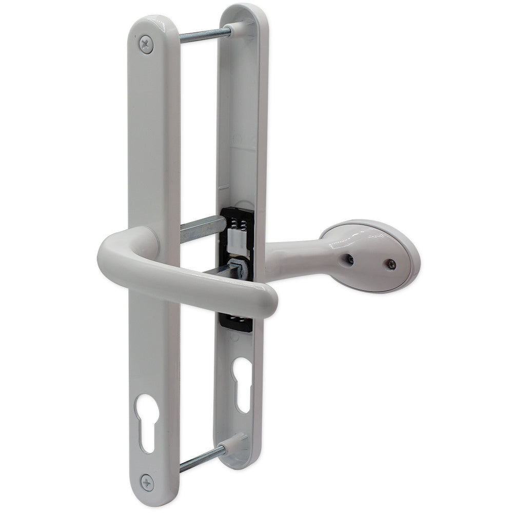 Fab & Fix Blenheim Door Handle Offset Lever Pad 92pz 240mm Fixing Centres