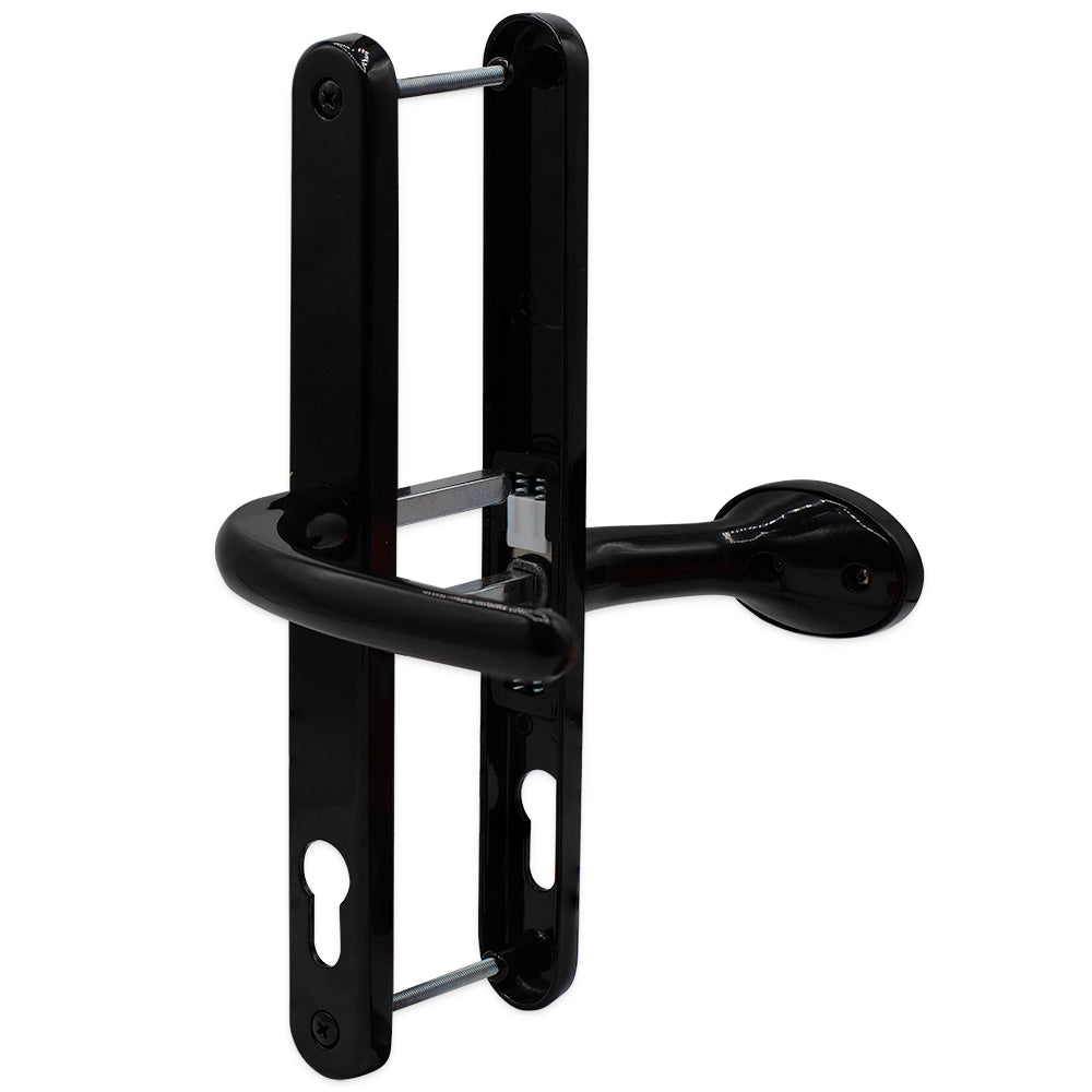 Fab & Fix Blenheim Door Handle Offset Lever Pad 92pz 240mm Fixing Centres