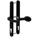 Fab & Fix Blenheim Door Handle Offset Lever Pad 92pz 240mm Fixing Centres