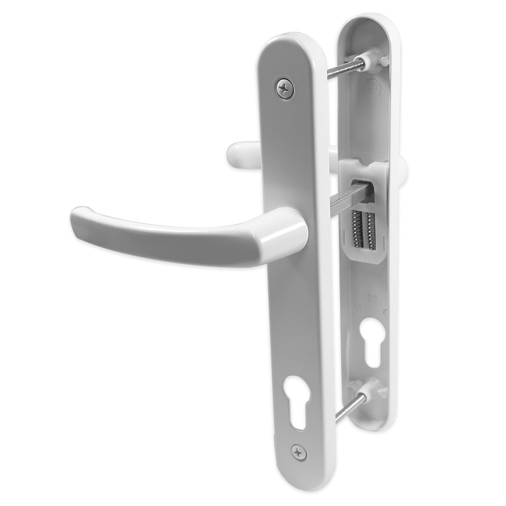TSS Sprung uPVC 92PZ 200mm Door Handle