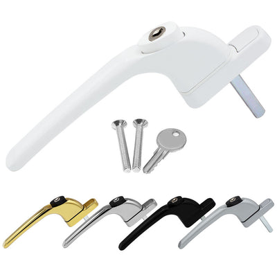 SHIELD HARDWARE uPVC Window Handle Universal Inline Espag Handle