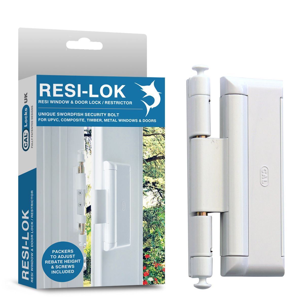 CAL UK Resi-Lok Window &amp; Door Lock With Packaging