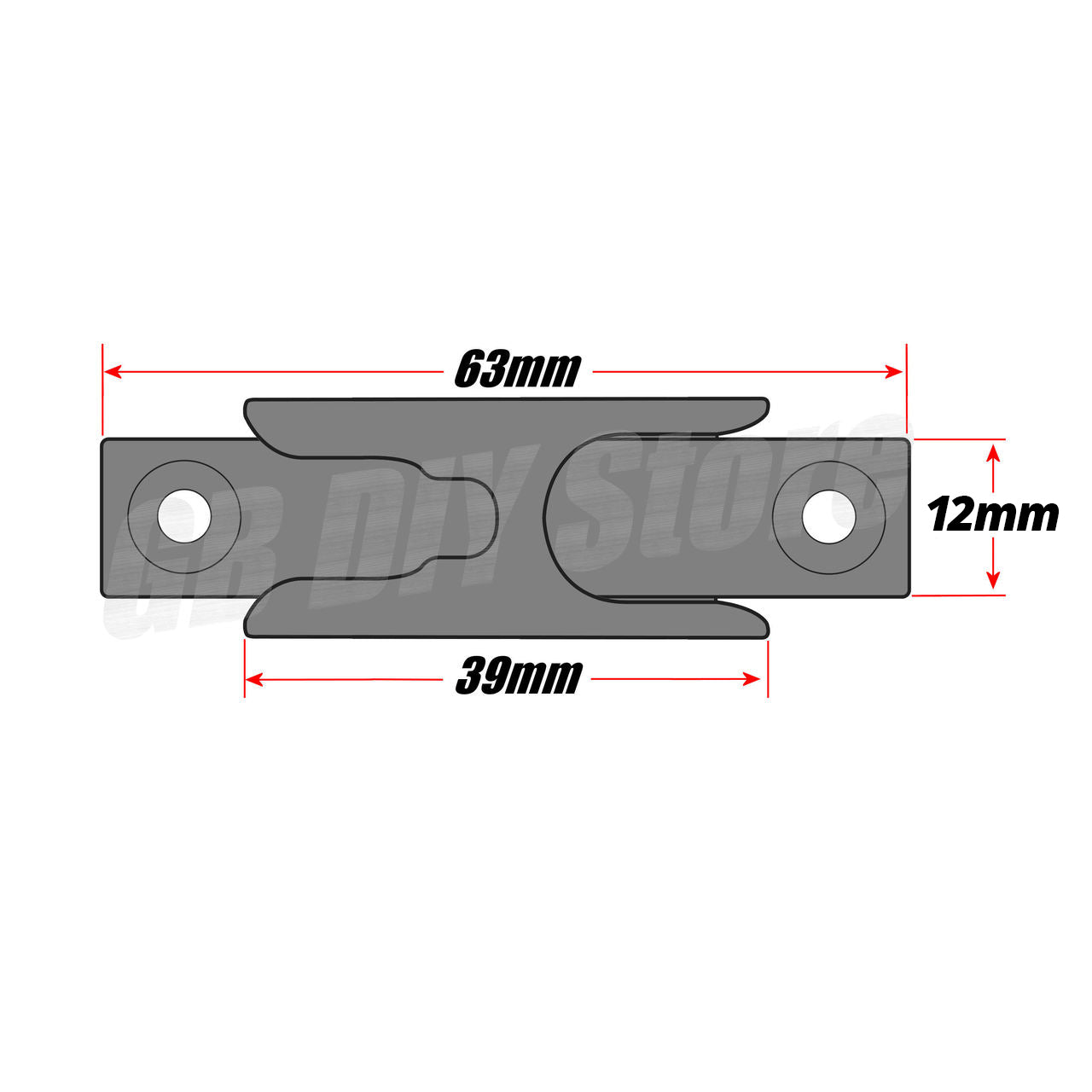 Universal uPVC Door Mushroom Roller Keep Technical Details