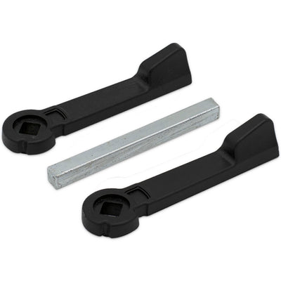 Schlegel Sliding Patio Door Handle Lever Set 7mm Spindle