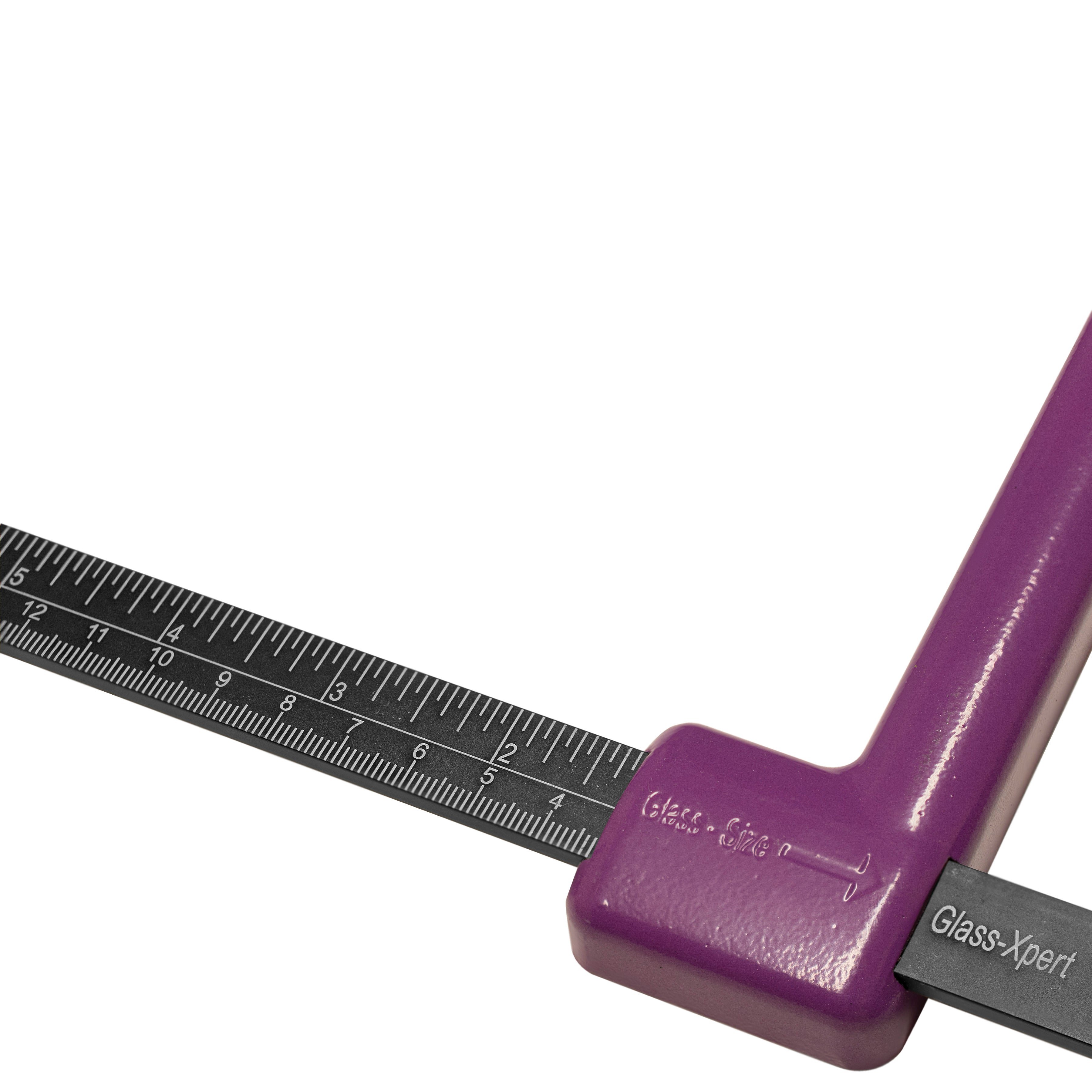 Glass Gauge Measuring Tool Close Up