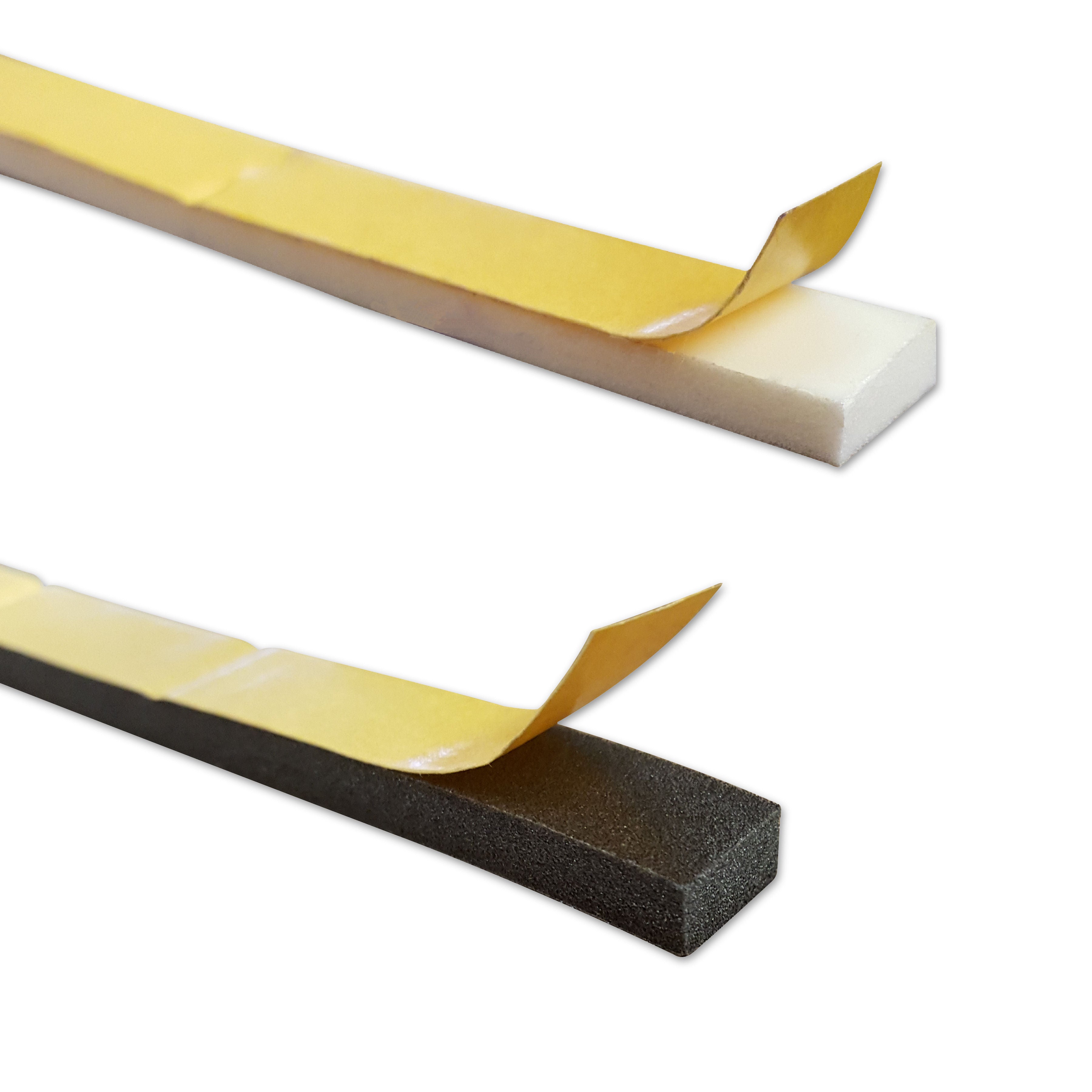 Double Sided Glazing Foam Tape Black And White