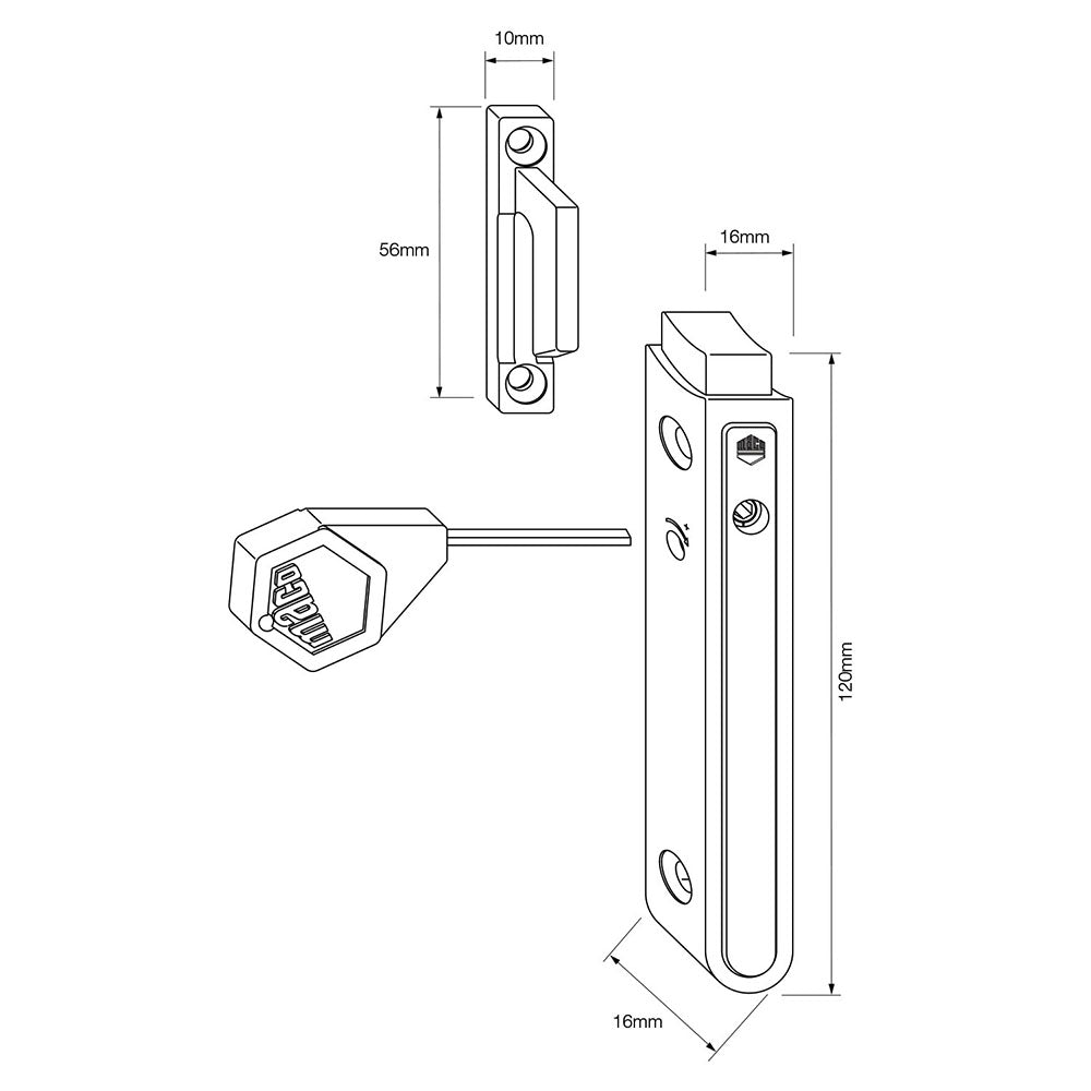 maco multi vent window restrictor dimensions