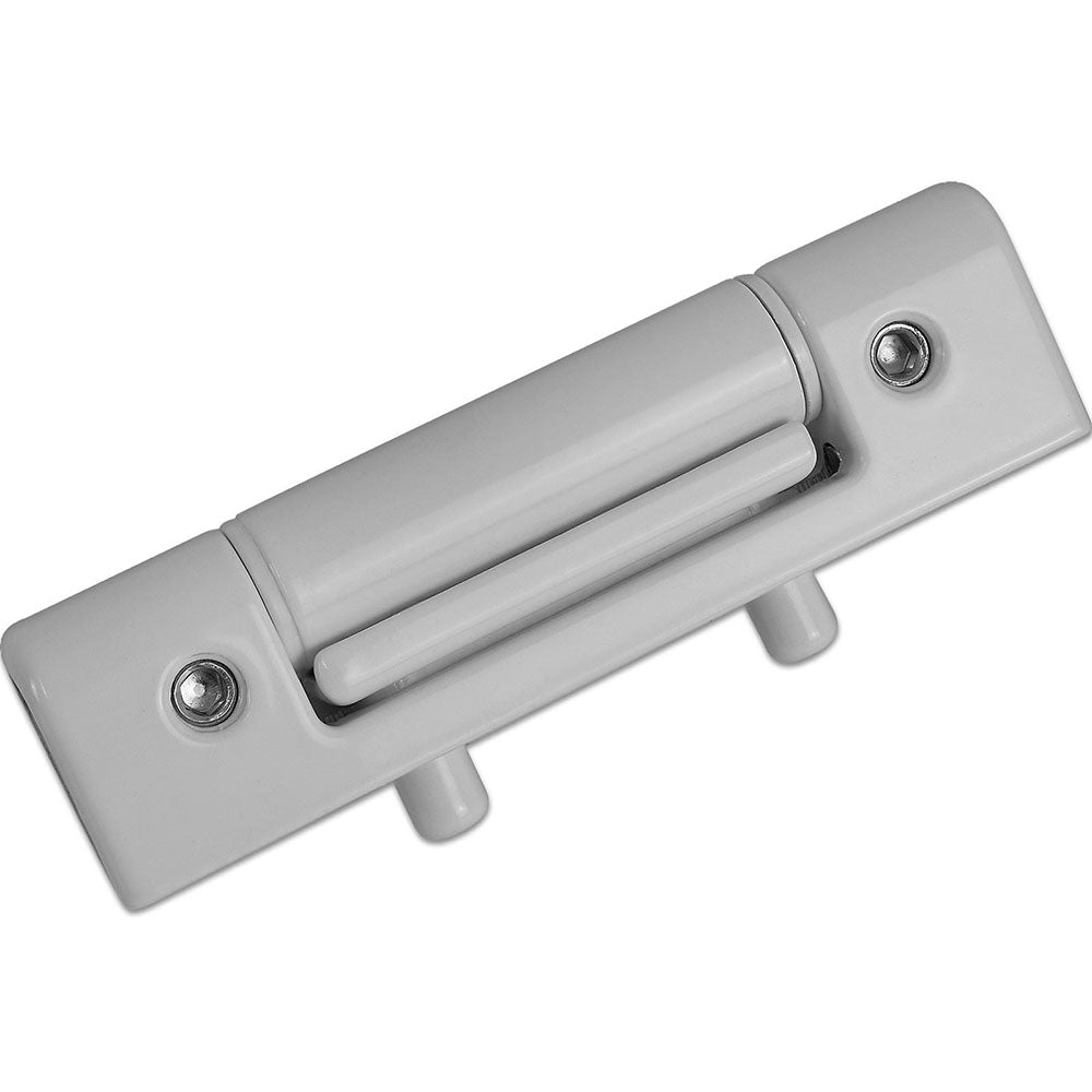 White Butt Hinge Close Up
