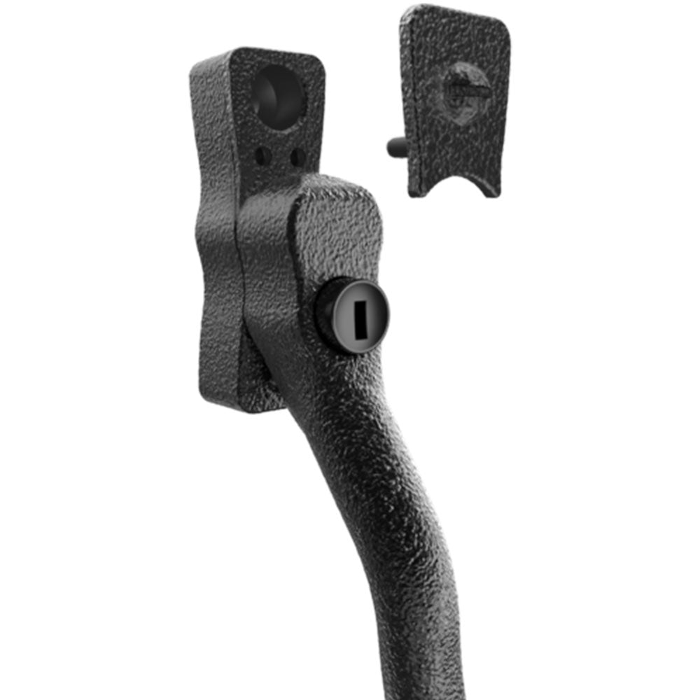 Mila Heritage Pear Drop uPVC Window Handle Espag 40mm Spindle