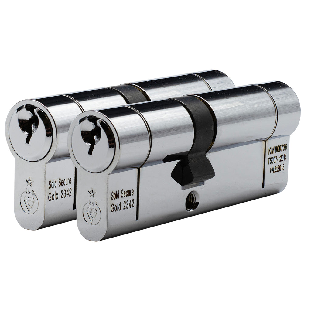 Shield Hardware 1 Star Euro Cylinder - Keyed Alike to Your Code