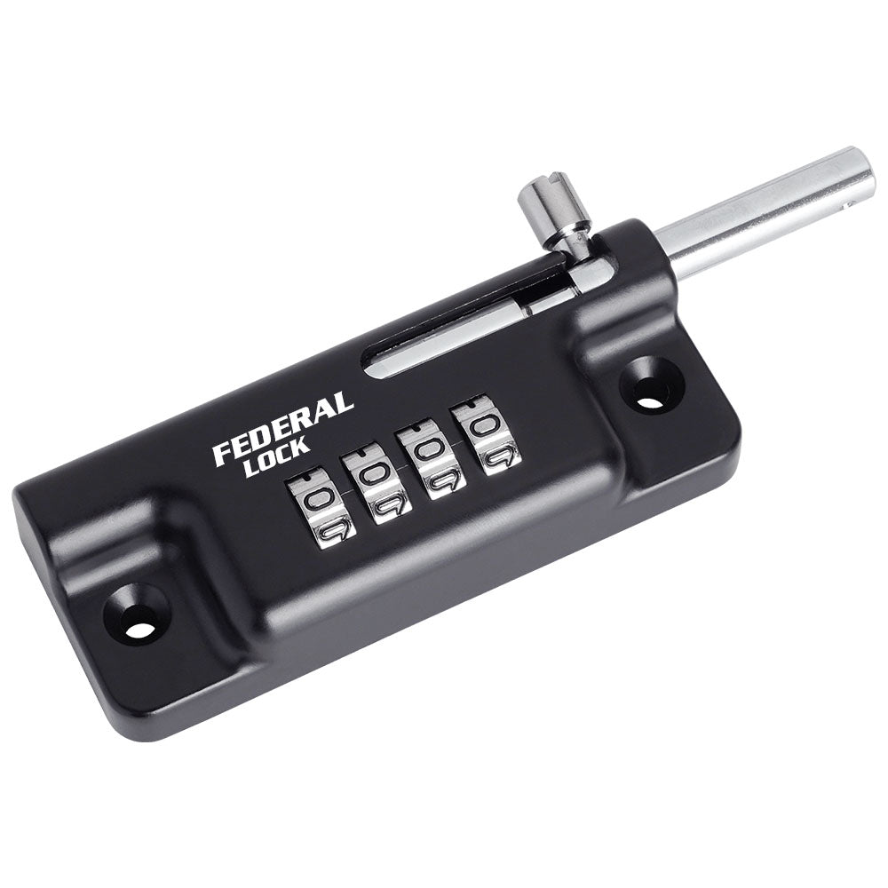 4 Digit Combination Bolt Lock 33mm - Premium Security