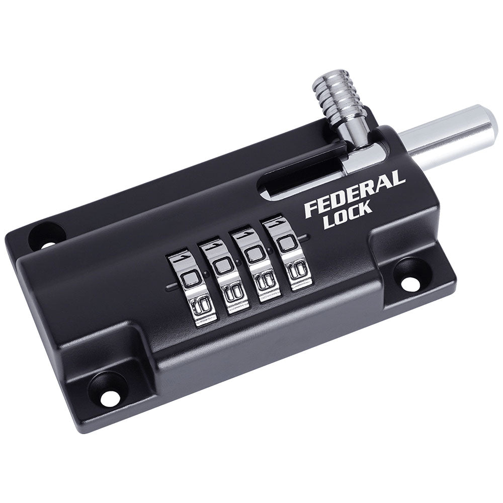 4 Digit Combination Locking Bolt 50mm - Premium Security