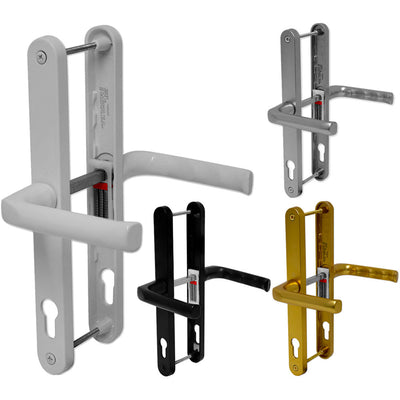 uPVC Door Handle Hoppe London 92PZ 240mm Sprung Double Glazing Pair