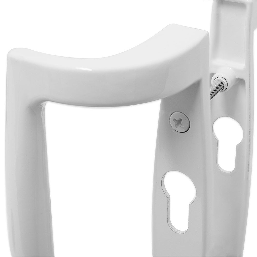 Fuhr 90PZ Sliding Patio Door Handle Close Up Top