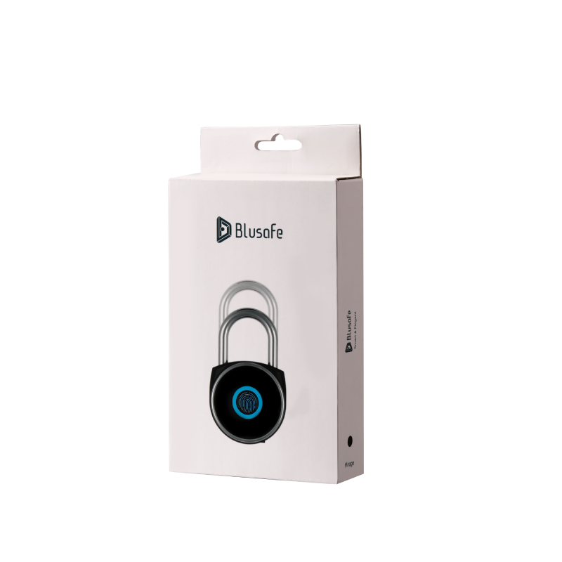 Blusafe Mirage Fingerprint Padlock Short Shackle