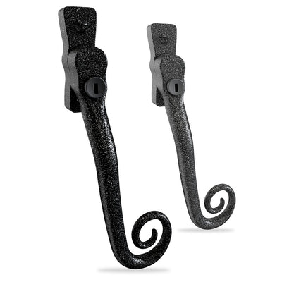 Mila Heritage Monkey Tail uPVC Window Handle Espag 40mm Spindle
