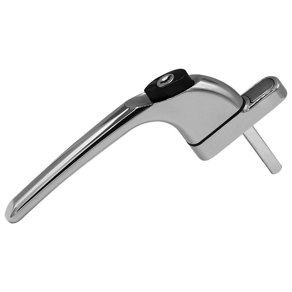 chrome shield hardware upvc window handle