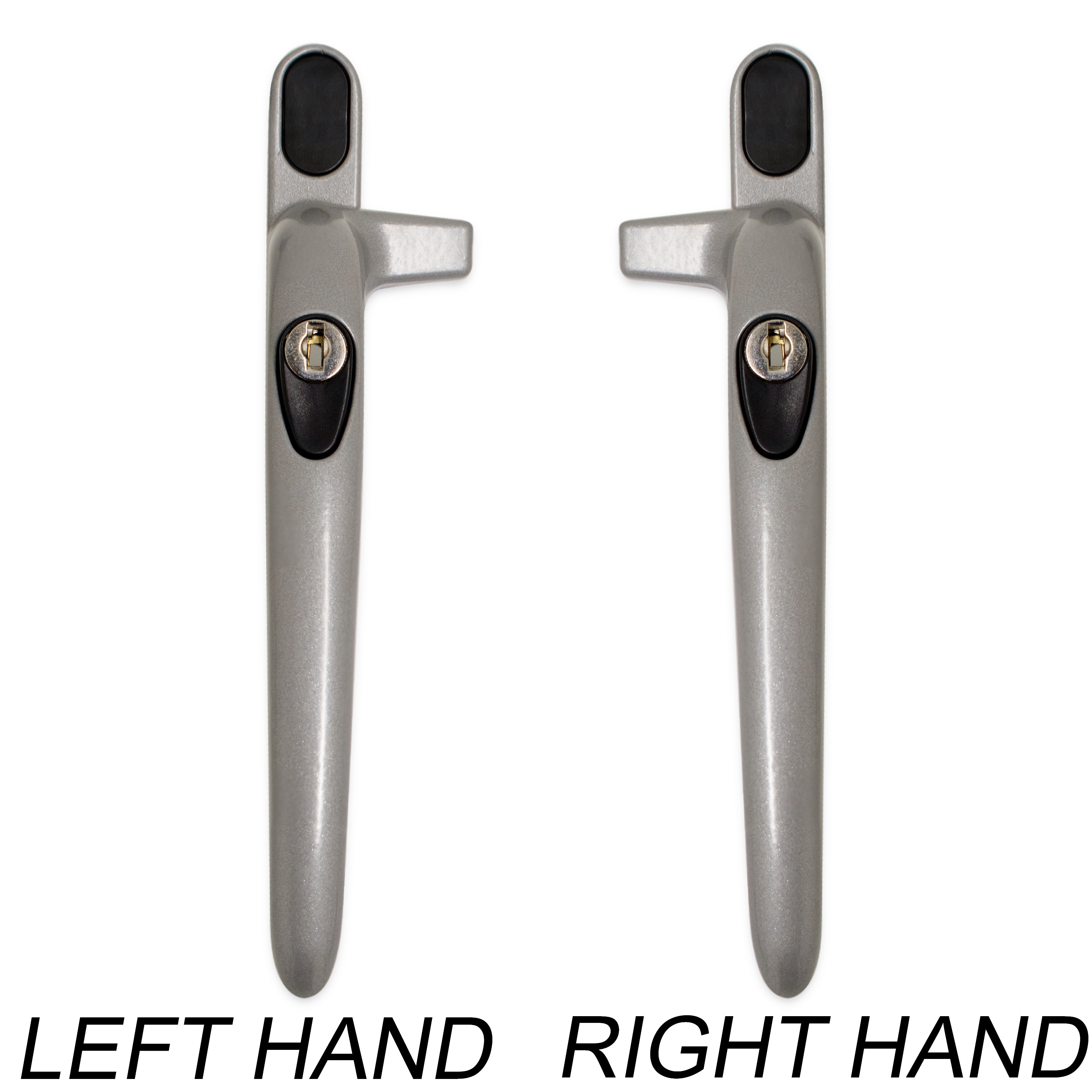 Yale Virage Cockspur Window Handle Silver
