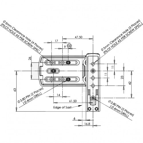 Trojan Patriot Flag Hinge Technical Details