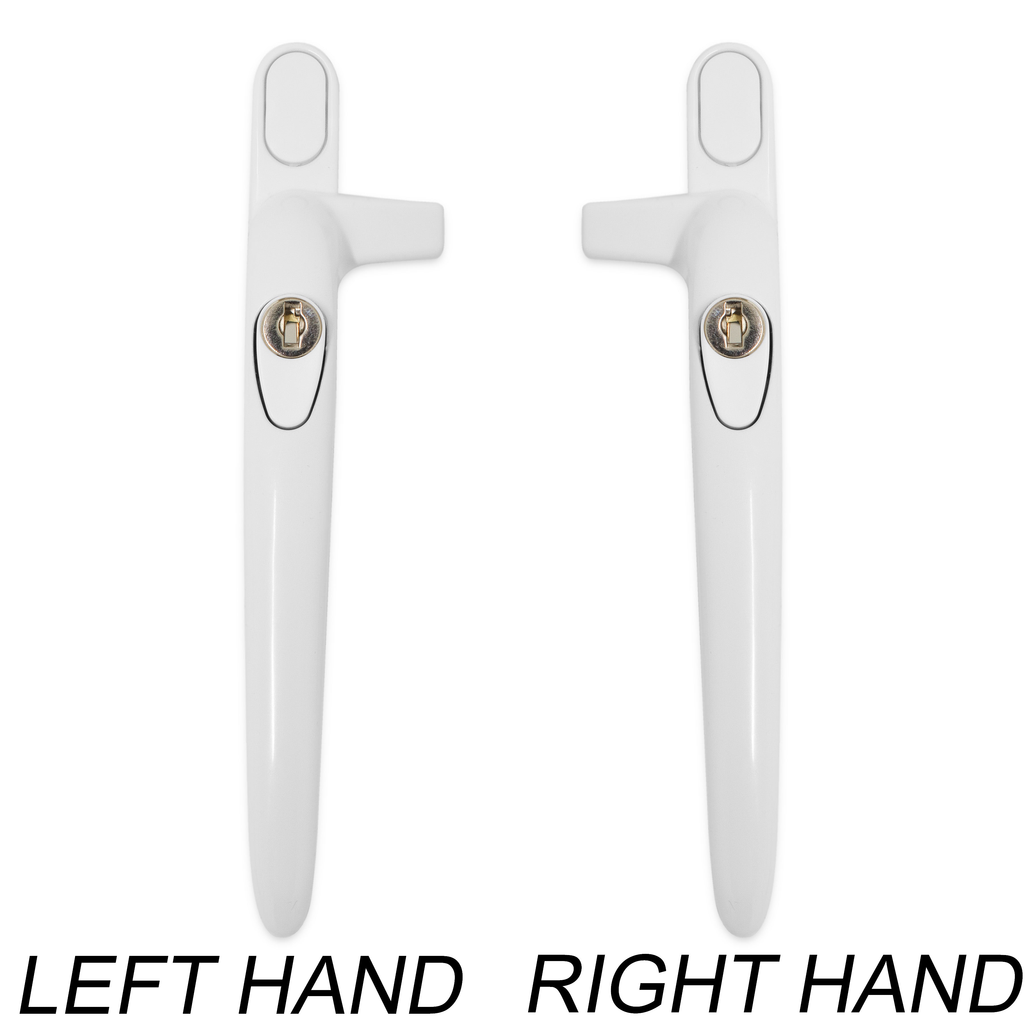 Yale Virage Cockspur Window Handle White