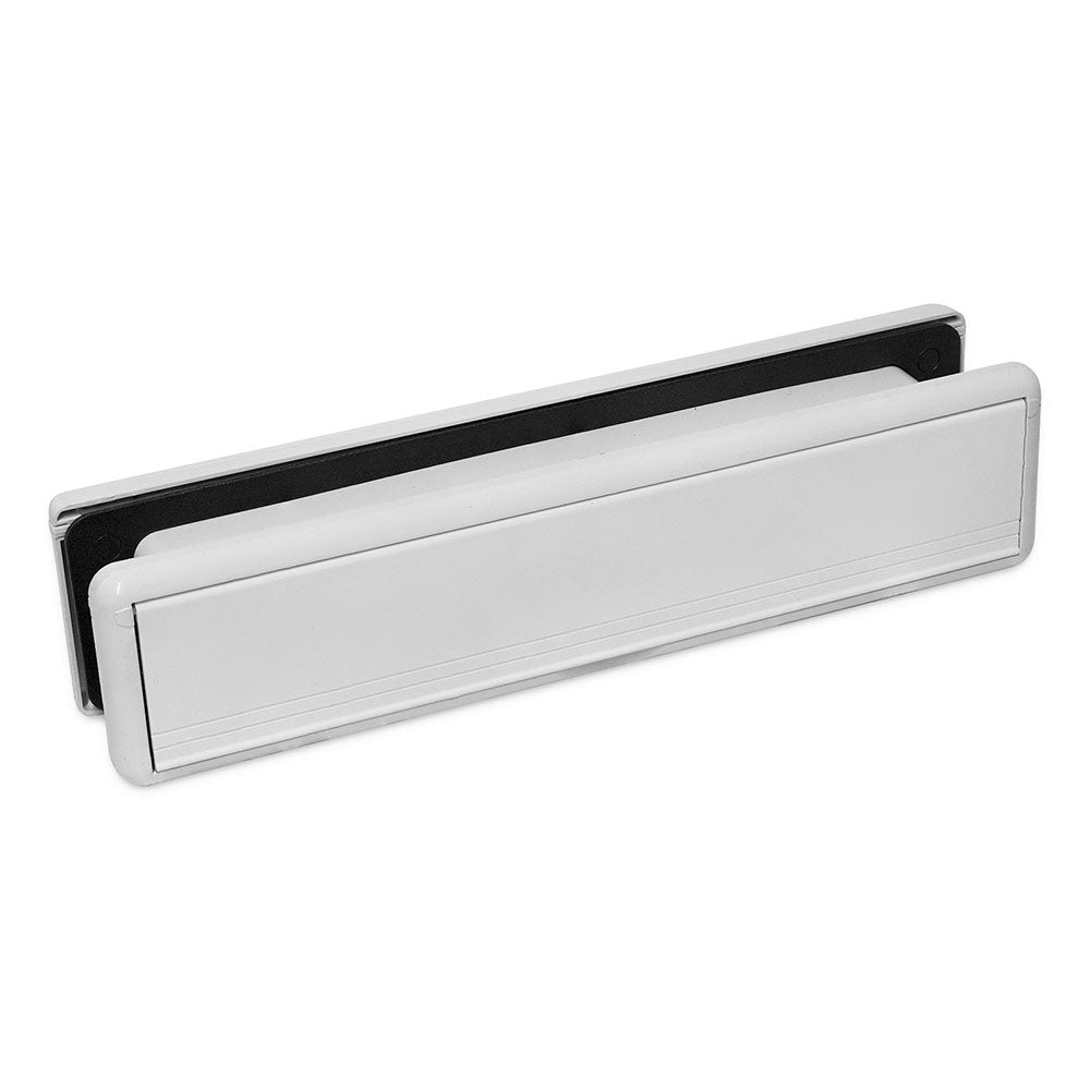uPVC Yale Welseal Door Standard Letterbox White
