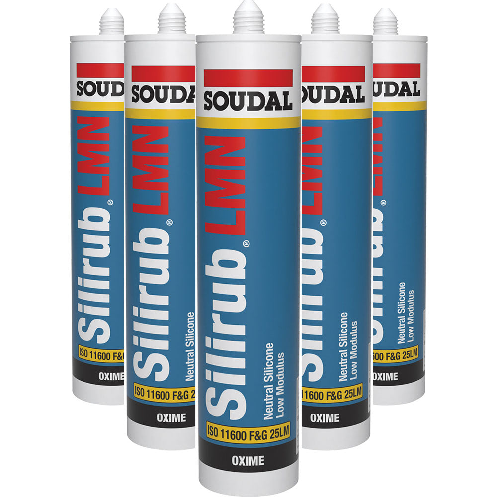 Soudal Silirub LMN Silicone Sealant Superior Low Modulus