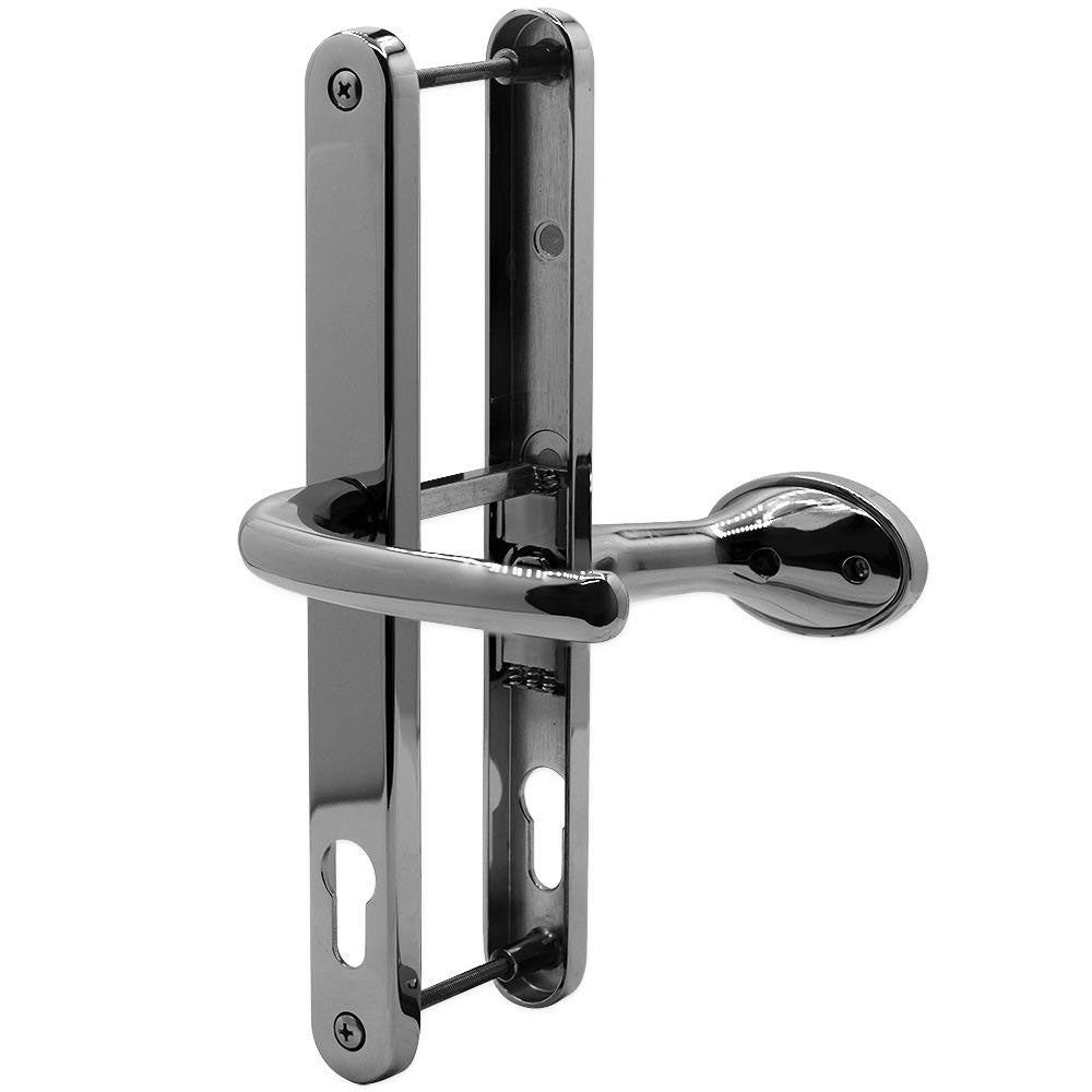 fab &amp; fix blenheim lever pad door handle chrome