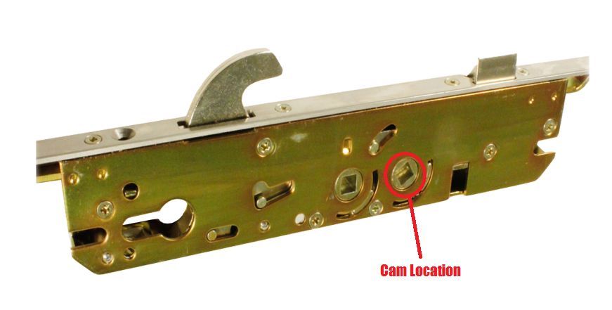 Millenco 117 Follower Cam uPVC Multipoint Door Lock Spindle Technical Details