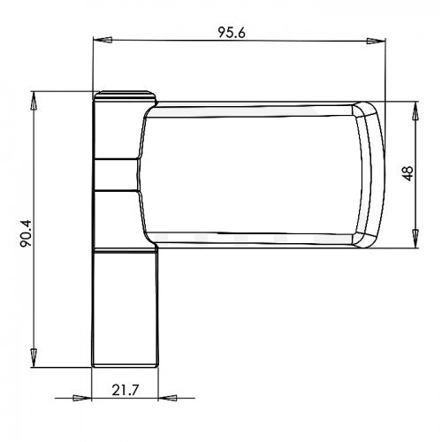 Trojan Patriot Flag Hinge Technical Details