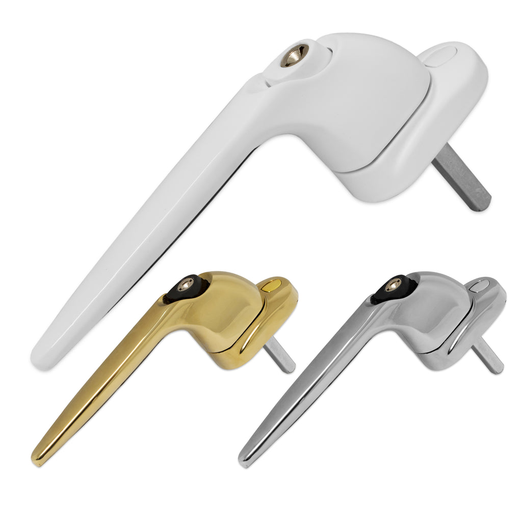 Trojan Tilt &amp; Turn Window Handle 50mm All Colours