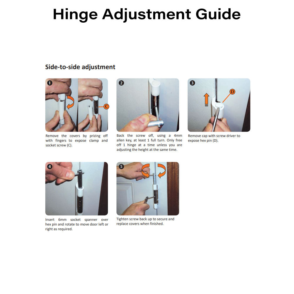 Trojan 3D Composite Hinge Spanner Adjustment Tool