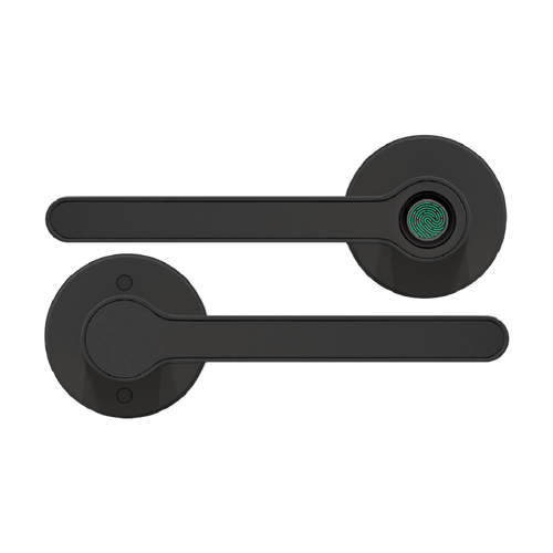 blusafe breeze internal fingerprint door handle black