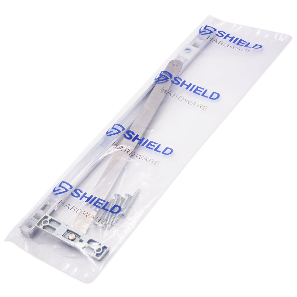 uPVC Door Restrictor Arm Stay - Hold Open 90 Degrees