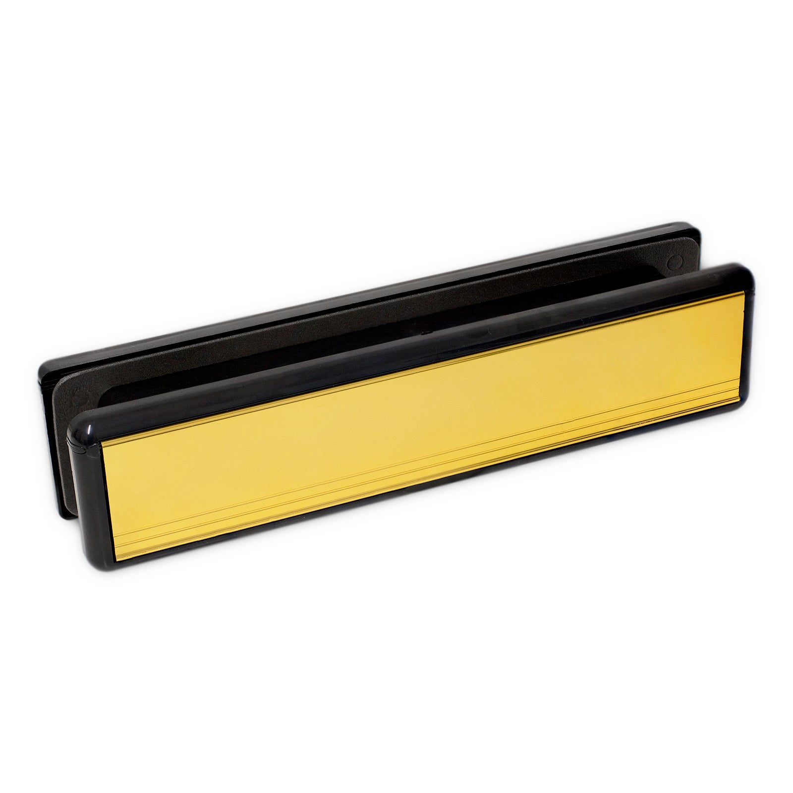 uPVC Yale Welseal Door Standard Letterbox Satin Gold