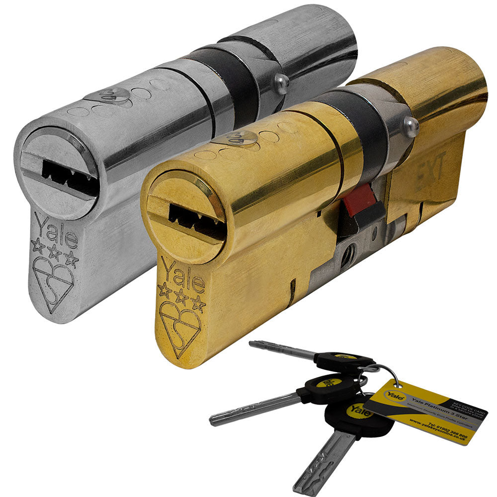 Yale Platinum High Security 3 Star Cylinder Door Lock