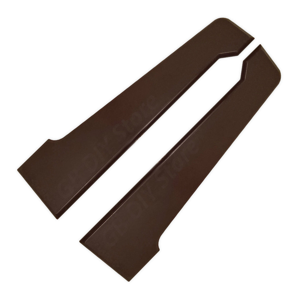 uPVC Window Sill End Cap Brown