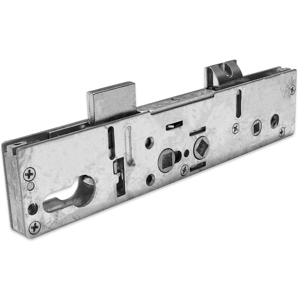 Lockmaster Double Spindle Replacement Door Lock Gearbox Centre Case 35mm Side View