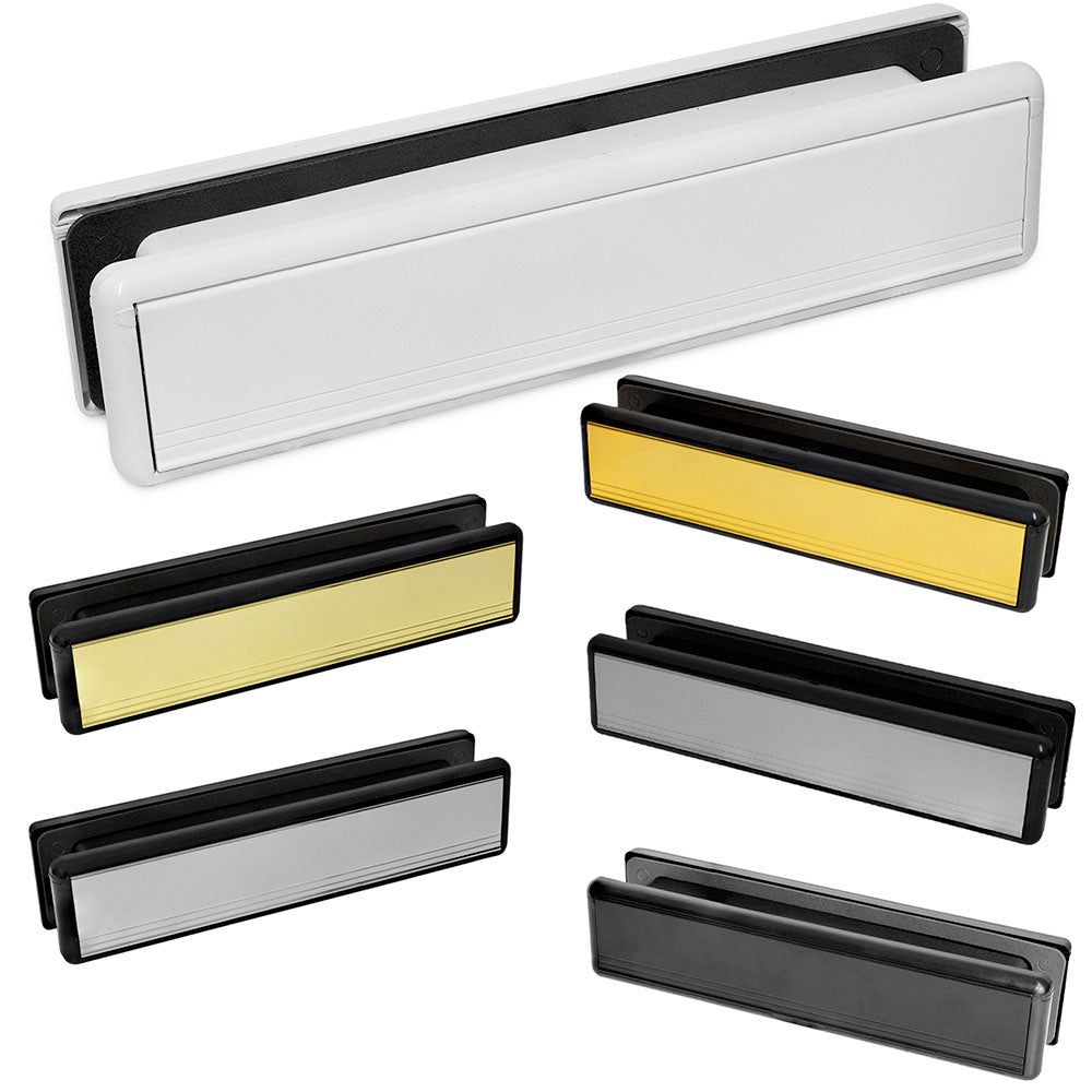 uPVC Yale Welseal Door Standard Letterbox All Colours