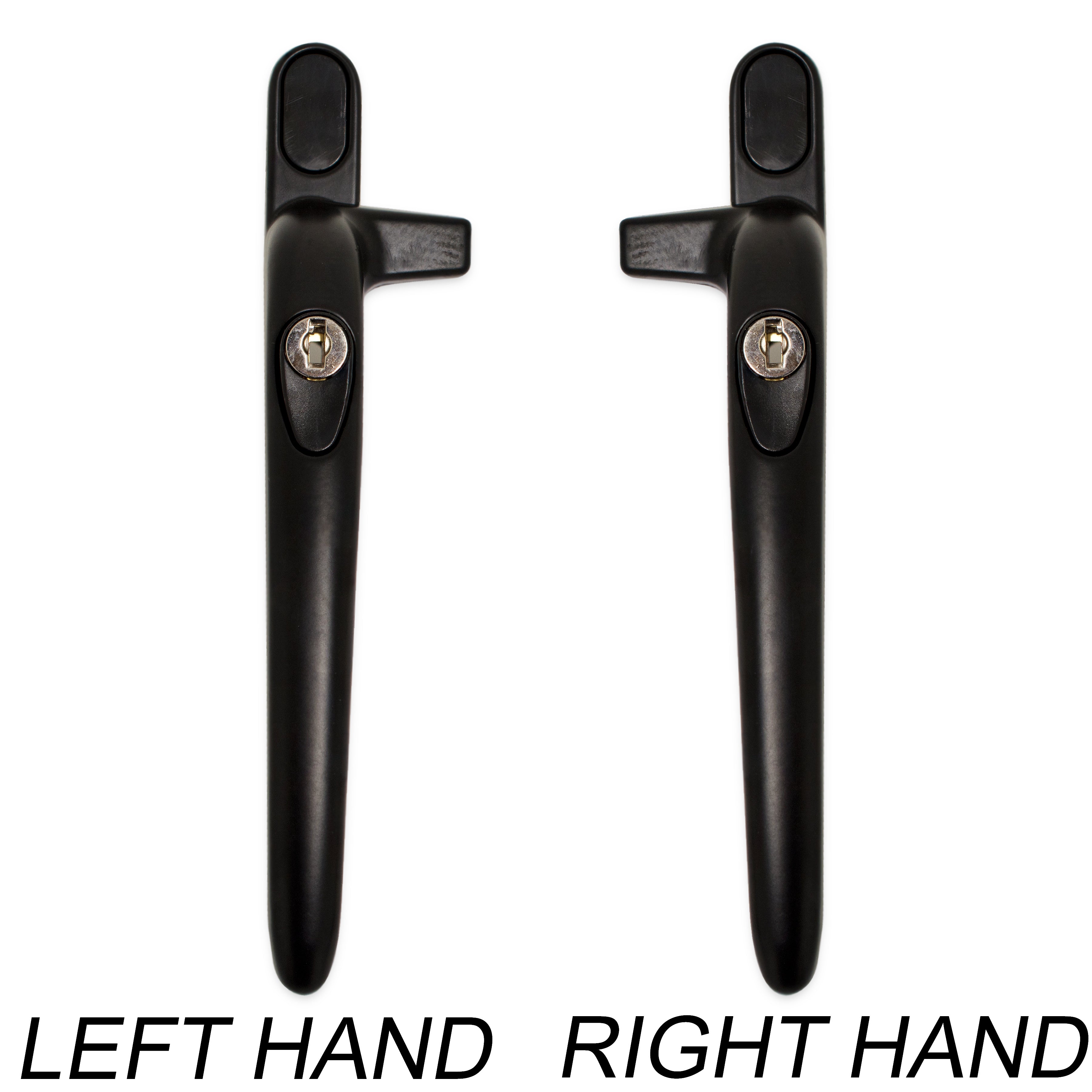Yale Virage Cockspur Window Handle Black
