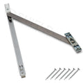 uPVC Door Restrictor Arm Stay - Hold Open 90 Degrees