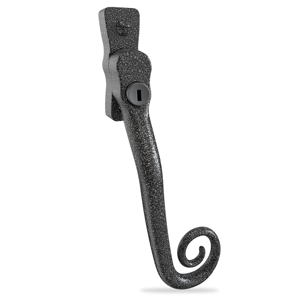 Mila Heritage Monkey Tail uPVC Window Handle Espag 40mm Spindle